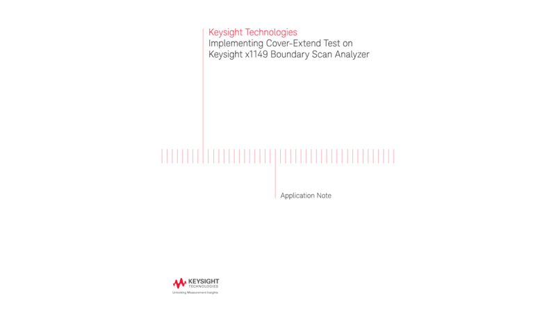 Implementing Cover-Extend Test on Boundary Scan Analyzers